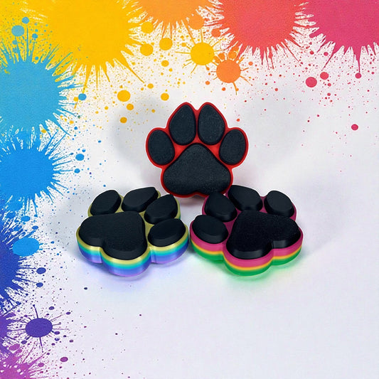 Paw print clicker